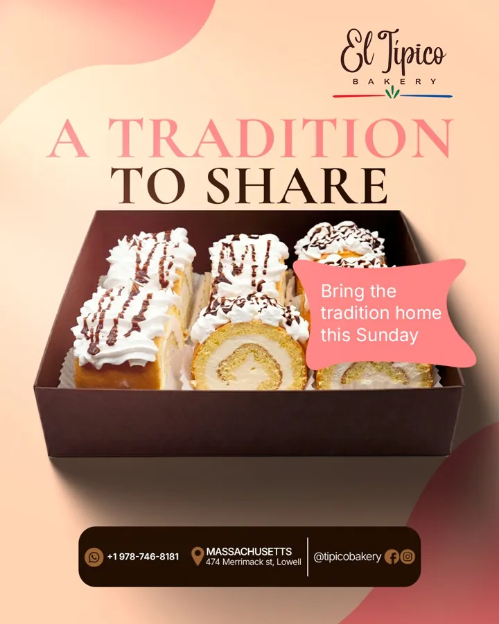 A tradition to share — rollos de pastel